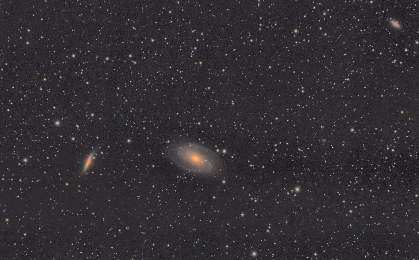 Bode's Galaxy and Cigar Galaxy